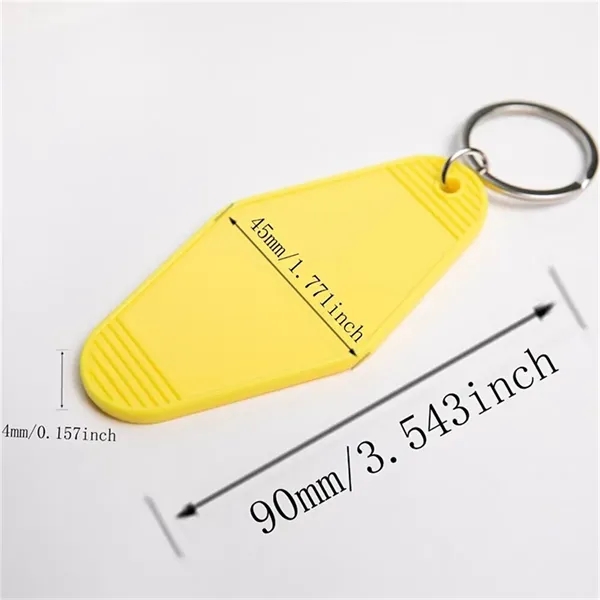 Colorful Plastic Keychain Tags - Colorful Plastic Keychain Tags - Image 2 of 4