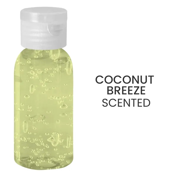 1 oz. Clear Round Bottle of SPF Aloe Gel