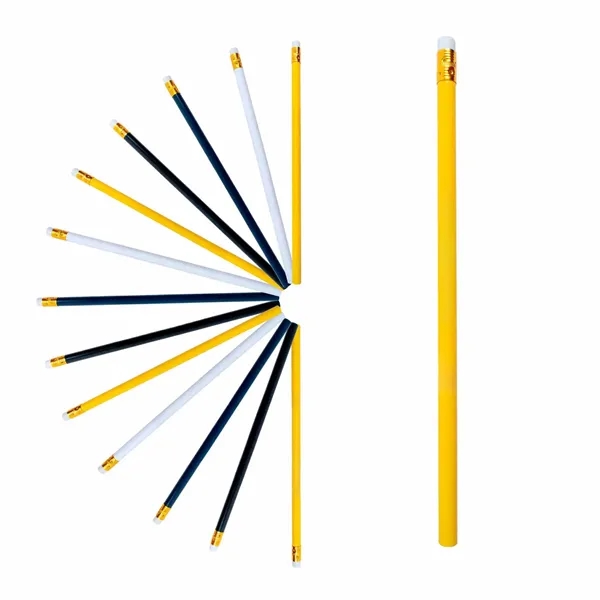 Pencil with Gold Ferrule and White Eraser - Pencil with Gold Ferrule and White Eraser - Image 0 of 9