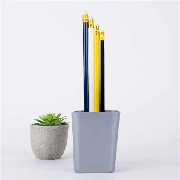 Pencil with Gold Ferrule and White Eraser - Pencil with Gold Ferrule and White Eraser - Image 9 of 9