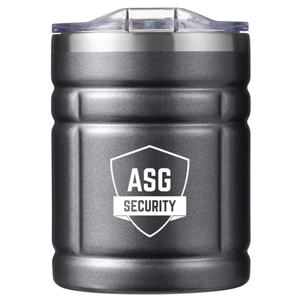 Campfire 12 oz Grid Stainless Steel Tumbler - Campfire 12 oz Grid Stainless Steel Tumbler - Image 0 of 8
