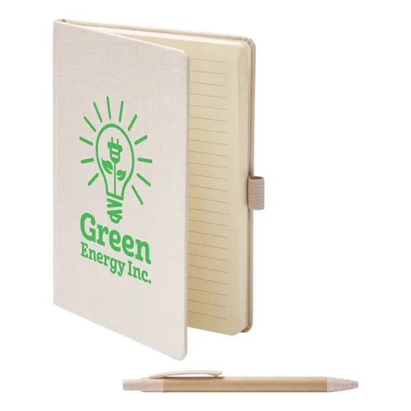 econscious Hemp Journal Notebook & Pen 6" X 8.0125" - econscious Hemp Journal Notebook & Pen 6" X 8.0125" - Image 1 of 2