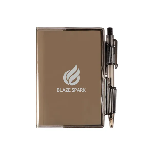 Clear-View Jotter Notebook & Pen 3.375" X 4.125" - Clear-View Jotter Notebook & Pen 3.375" X 4.125" - Image 0 of 14