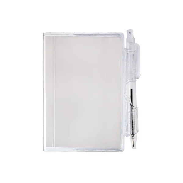Clear-View Jotter Notebook & Pen 3.375" X 4.125" - Clear-View Jotter Notebook & Pen 3.375" X 4.125" - Image 1 of 14