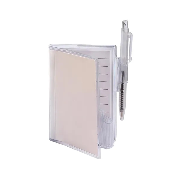 Clear-View Jotter Notebook & Pen 3.375" X 4.125" - Clear-View Jotter Notebook & Pen 3.375" X 4.125" - Image 2 of 14
