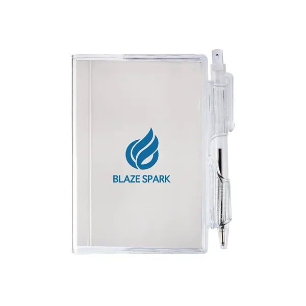 Clear-View Jotter Notebook & Pen 3.375" X 4.125" - Clear-View Jotter Notebook & Pen 3.375" X 4.125" - Image 3 of 14