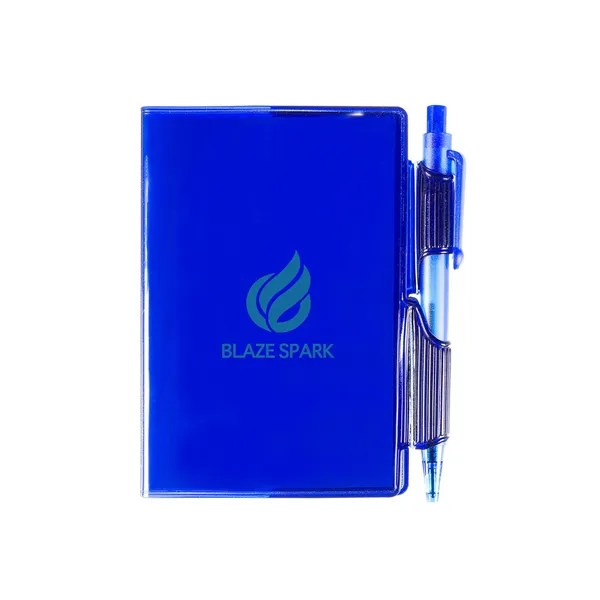 Clear-View Jotter Notebook & Pen 3.375" X 4.125" - Clear-View Jotter Notebook & Pen 3.375" X 4.125" - Image 5 of 14