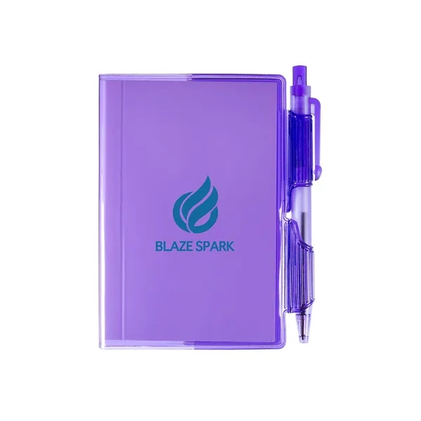 Clear-View Jotter Notebook & Pen 3.375" X 4.125" - Clear-View Jotter Notebook & Pen 3.375" X 4.125" - Image 7 of 14