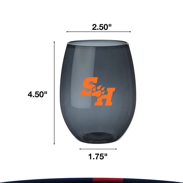 16 oz. Sizo Recycled Plastic Stemless Wineglass - 16 oz. Sizo Recycled Plastic Stemless Wineglass - Image 2 of 4