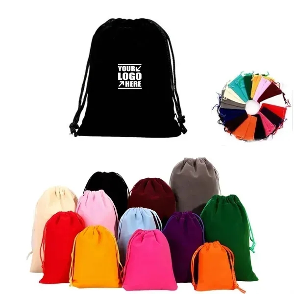 Velvet Drawstring Gift Bag - Velvet Drawstring Gift Bag - Image 0 of 0