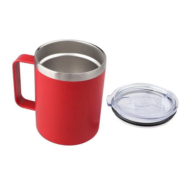 12 Oz Custom Insulated Coffee Mug Tumbler W/ Slid Lid - 12 Oz Custom Insulated Coffee Mug Tumbler W/ Slid Lid - Image 1 of 3