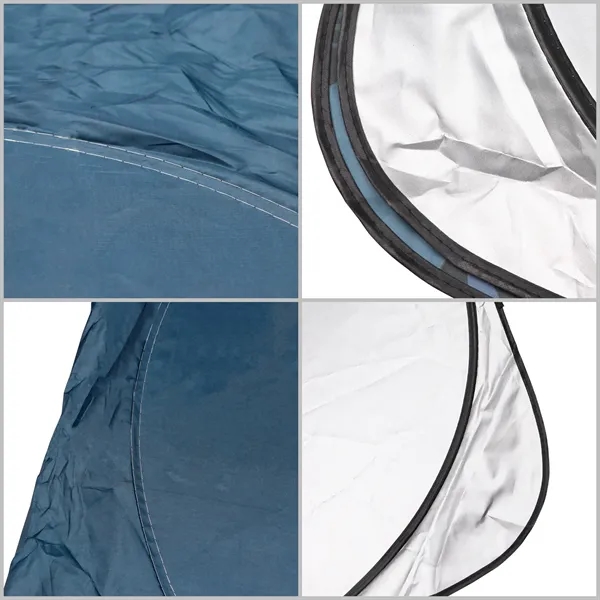 59" x 27.5"Full Color Polyester Car Windshield Sun Shade - 59" x 27.5"Full Color Polyester Car Windshield Sun Shade - Image 2 of 3
