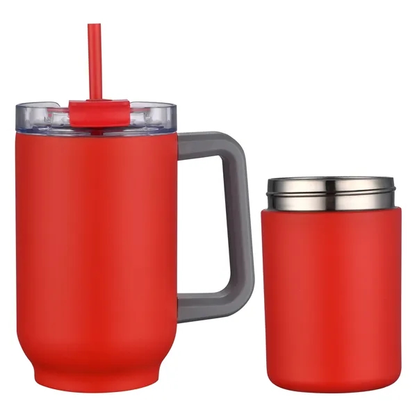Aqueduct-XI 22 Oz. Can Cooler Travel Tumbler (Double Walled) - Aqueduct-XI 22 Oz. Can Cooler Travel Tumbler (Double Walled) - Image 9 of 10