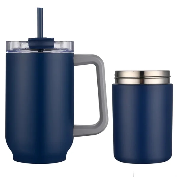 Aqueduct-XI 22 Oz. Can Cooler Travel Tumbler (Double Walled) - Aqueduct-XI 22 Oz. Can Cooler Travel Tumbler (Double Walled) - Image 7 of 10