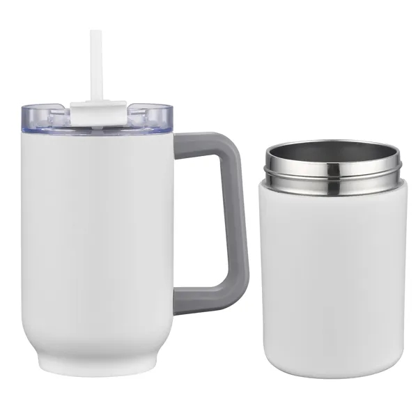 Aqueduct-XI 22 Oz. Can Cooler Travel Tumbler (Double Walled) - Aqueduct-XI 22 Oz. Can Cooler Travel Tumbler (Double Walled) - Image 8 of 10