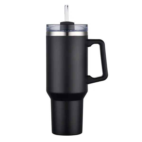 Aqueduct-III 40 Oz Tumbler Mugs with Straw (Double Walled) - Aqueduct-III 40 Oz Tumbler Mugs with Straw (Double Walled) - Image 7 of 11