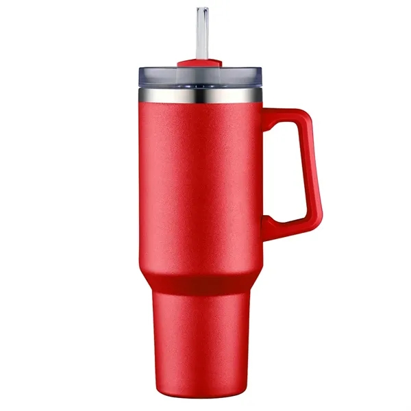 Aqueduct-III 40 Oz Tumbler Mugs with Straw (Double Walled) - Aqueduct-III 40 Oz Tumbler Mugs with Straw (Double Walled) - Image 9 of 11