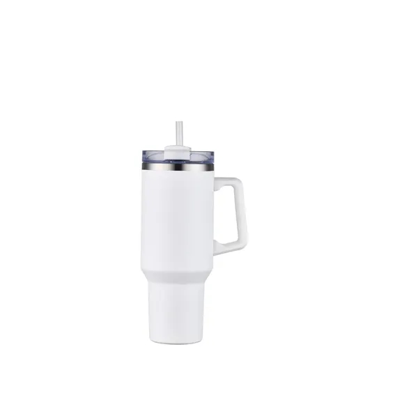 Aqueduct-IV 40 Oz Tumbler Mugs with Straw - Aqueduct-IV 40 Oz Tumbler Mugs with Straw - Image 11 of 11