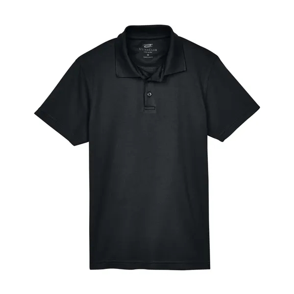 UltraClub Youth Cool & Dry Mesh Pique Polo - UltraClub Youth Cool & Dry Mesh Pique Polo - Image 1 of 16