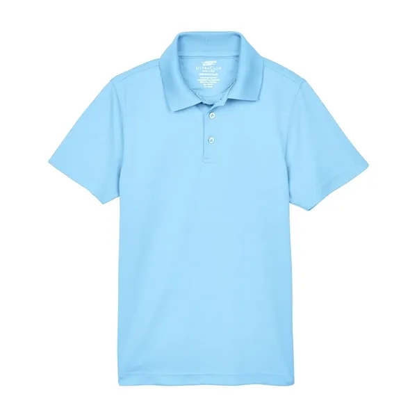 UltraClub Youth Cool & Dry Mesh Pique Polo - UltraClub Youth Cool & Dry Mesh Pique Polo - Image 5 of 16