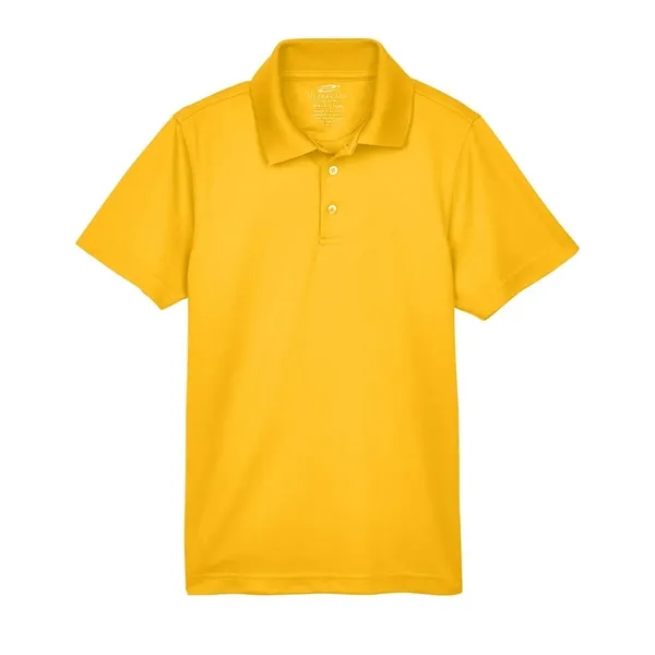 UltraClub Youth Cool & Dry Mesh Pique Polo - UltraClub Youth Cool & Dry Mesh Pique Polo - Image 9 of 16