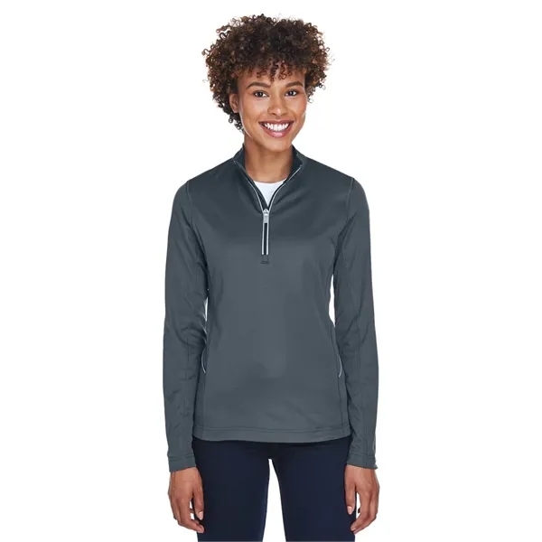 UltraClub Women's Cool & Dry Sport Quarter-Zip Pullover - UltraClub Women's Cool & Dry Sport Quarter-Zip Pullover - Image 0 of 6