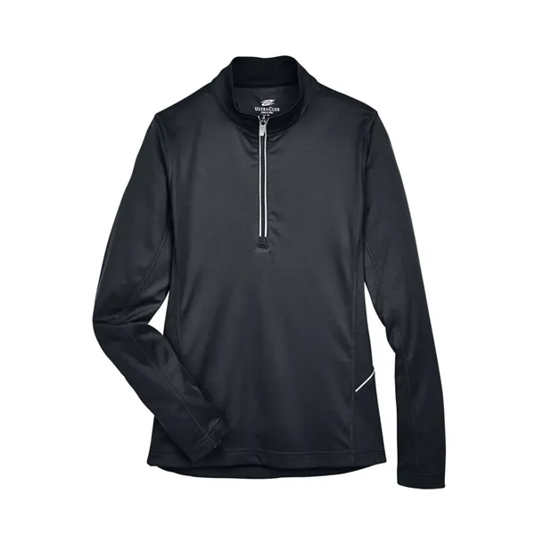 UltraClub Women's Cool & Dry Sport Quarter-Zip Pullover - UltraClub Women's Cool & Dry Sport Quarter-Zip Pullover - Image 1 of 6