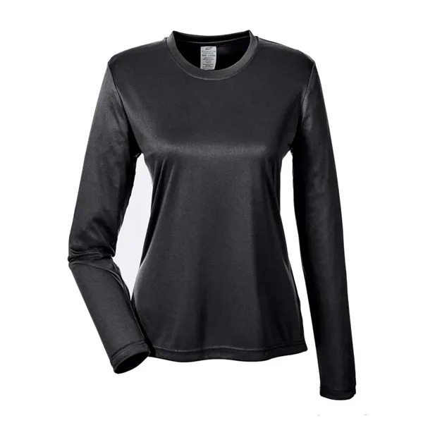 UltraClub Women's Cool & Dry Performance Long Sleeve Top - UltraClub Women's Cool & Dry Performance Long Sleeve Top - Image 1 of 13