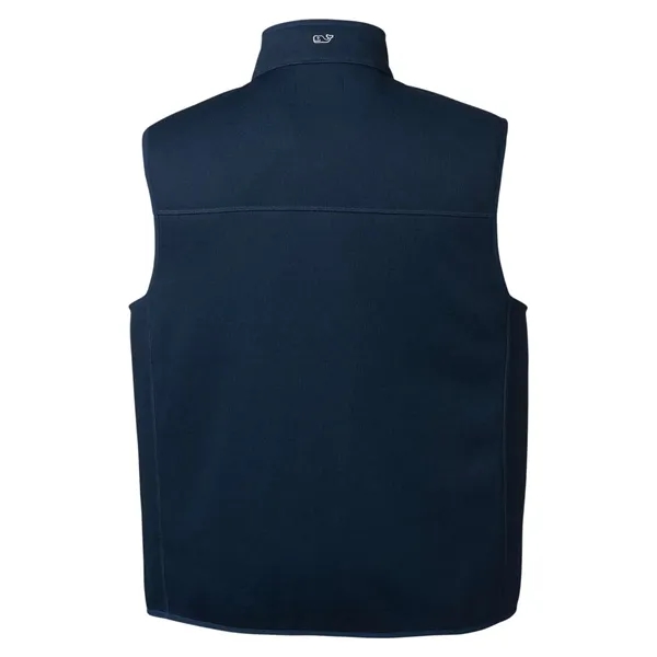 vineyard vines Men's Mountain Sweater Fleece Vest - vineyard vines Men's Mountain Sweater Fleece Vest - Image 4 of 4