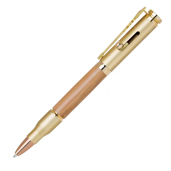 Bullet-III Bamboo Bolt Action Pen - Bullet-III Bamboo Bolt Action Pen - Image 5 of 6