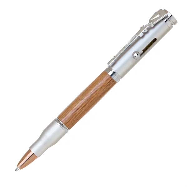 Bullet-III Bamboo Bolt Action Pen - Bullet-III Bamboo Bolt Action Pen - Image 6 of 6