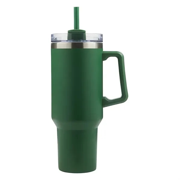 Lucas 40 oz. Double Wall, Stainless Steel Travel Mug - Lucas 40 oz. Double Wall, Stainless Steel Travel Mug - Image 2 of 11