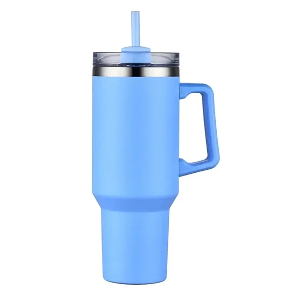 Lucas 40 oz. Double Wall, Stainless Steel Travel Mug - Lucas 40 oz. Double Wall, Stainless Steel Travel Mug - Image 3 of 11