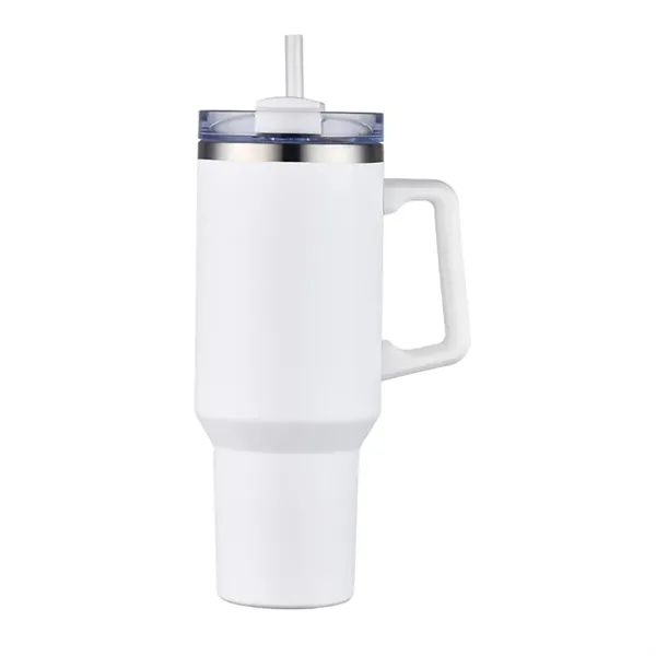 Lucas 40 oz. Double Wall, Stainless Steel Travel Mug - Lucas 40 oz. Double Wall, Stainless Steel Travel Mug - Image 9 of 11