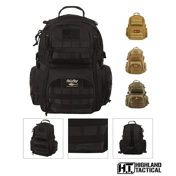 Highland Tactical® Crusher Laptop Backpack - Highland Tactical® Crusher Laptop Backpack - Image 0 of 26