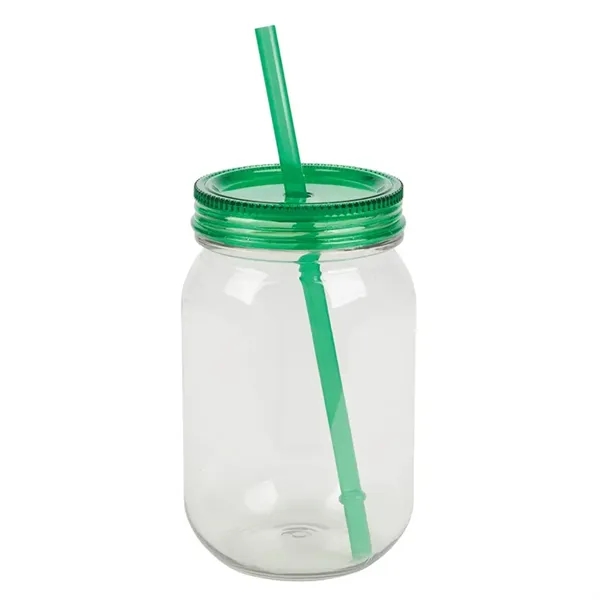 Bootlegger II 27 oz. RPET Mason Jar Tumbler - Bootlegger II 27 oz. RPET Mason Jar Tumbler - Image 3 of 8