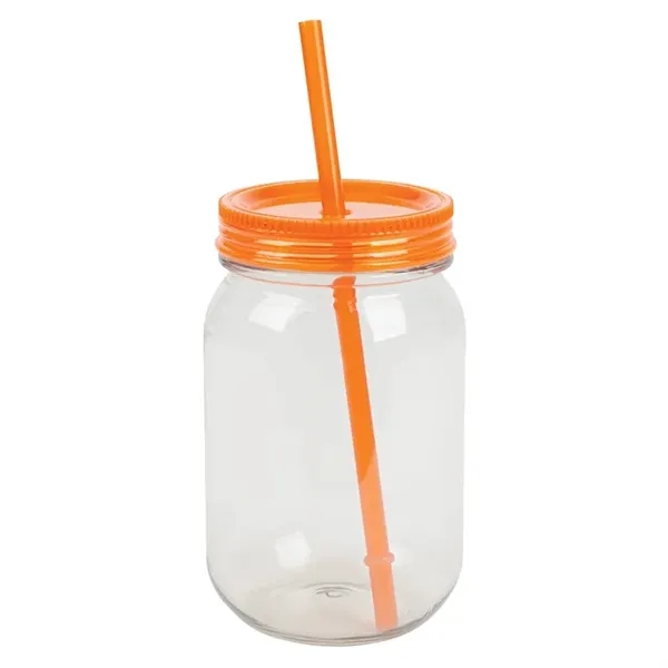 Bootlegger II 27 oz. RPET Mason Jar Tumbler - Bootlegger II 27 oz. RPET Mason Jar Tumbler - Image 7 of 8
