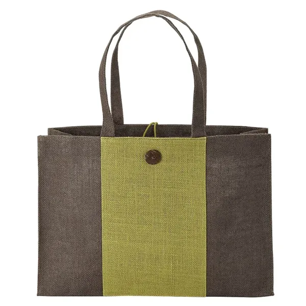 Charlotte Natural Jute Tote - Charlotte Natural Jute Tote - Image 0 of 2
