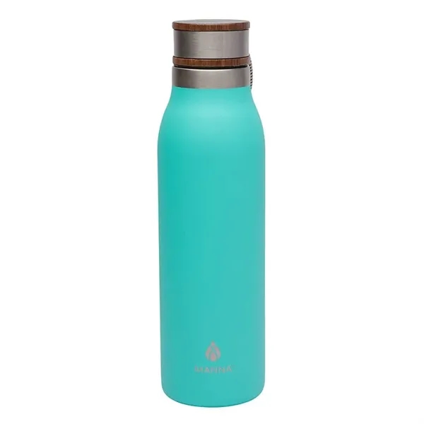 Manna™ 18 oz. Ascend Stainless Steel Water Bottle w/ Acac... - Manna™ 18 oz. Ascend Stainless Steel Water Bottle w/ Acac... - Image 2 of 4