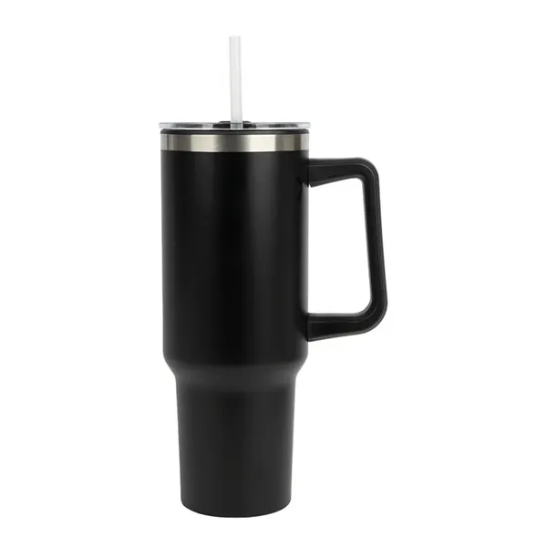 Izzy 40 oz. Steel/PP Liner Travel Mug - Izzy 40 oz. Steel/PP Liner Travel Mug - Image 2 of 11