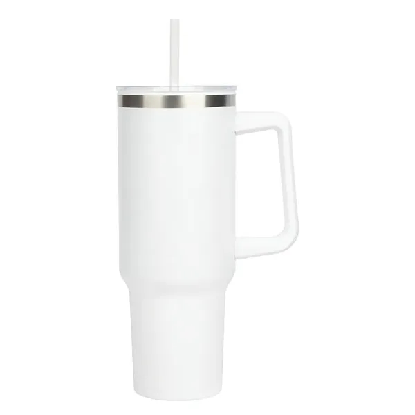 Izzy 40 oz. Steel/PP Liner Travel Mug - Izzy 40 oz. Steel/PP Liner Travel Mug - Image 9 of 11