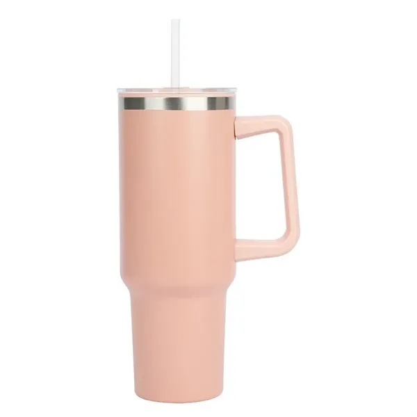Izzy 40 oz. Steel/PP Liner Travel Mug - Izzy 40 oz. Steel/PP Liner Travel Mug - Image 10 of 11