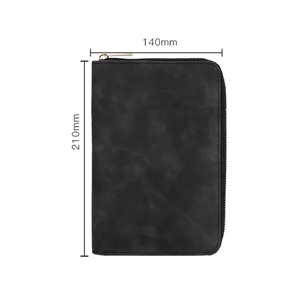 A6 Leather Portfolio - A6 Leather Portfolio - Image 4 of 6