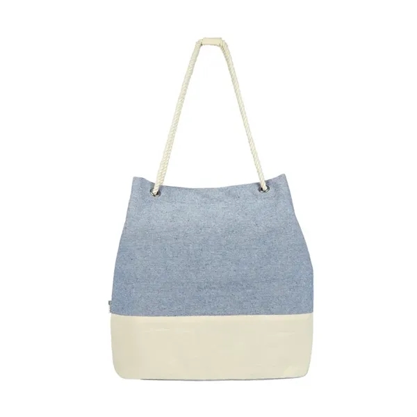 Renew I 10 oz. Recycled Cotton Tote Bag - Renew I 10 oz. Recycled Cotton Tote Bag - Image 2 of 2