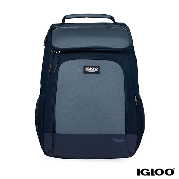 Igloo® MaxCold® Evergreen 24-Can RPET Backpack - Igloo® MaxCold® Evergreen 24-Can RPET Backpack - Image 2 of 2