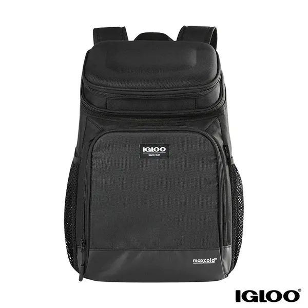 Igloo® MaxCold® Evergreen 18-Can RPET Cooler Backpack - Igloo® MaxCold® Evergreen 18-Can RPET Cooler Backpack - Image 1 of 1