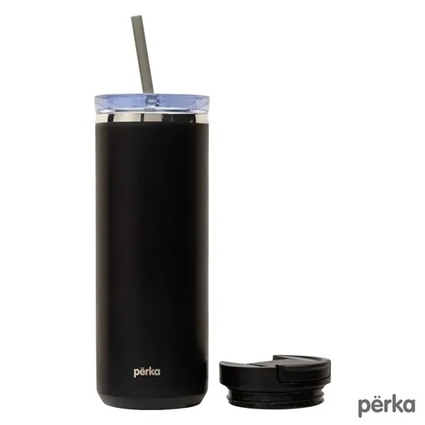 Perka® Trent 18 oz. Double Wall, Stainless Steel Hot/Cold... - Perka® Trent 18 oz. Double Wall, Stainless Steel Hot/Cold... - Image 1 of 4