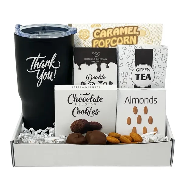 Thank You Tumbler with Snacks Boxed - Thank You Tumbler with Snacks Boxed - Image 0 of 8