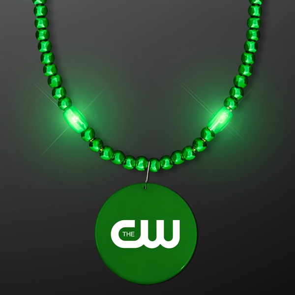LED Light Beads with Medallion - LED Light Beads with Medallion - Image 2 of 8