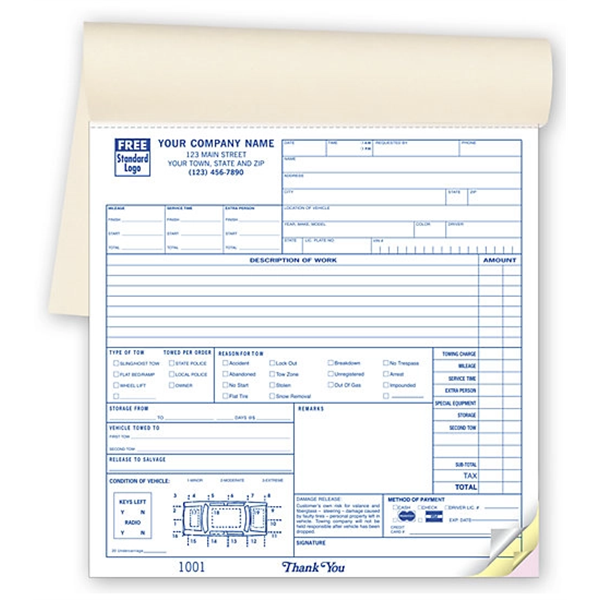 Road Service/Towing Orders, Booked - Road Service/Towing Orders, Booked - Image 0 of 0